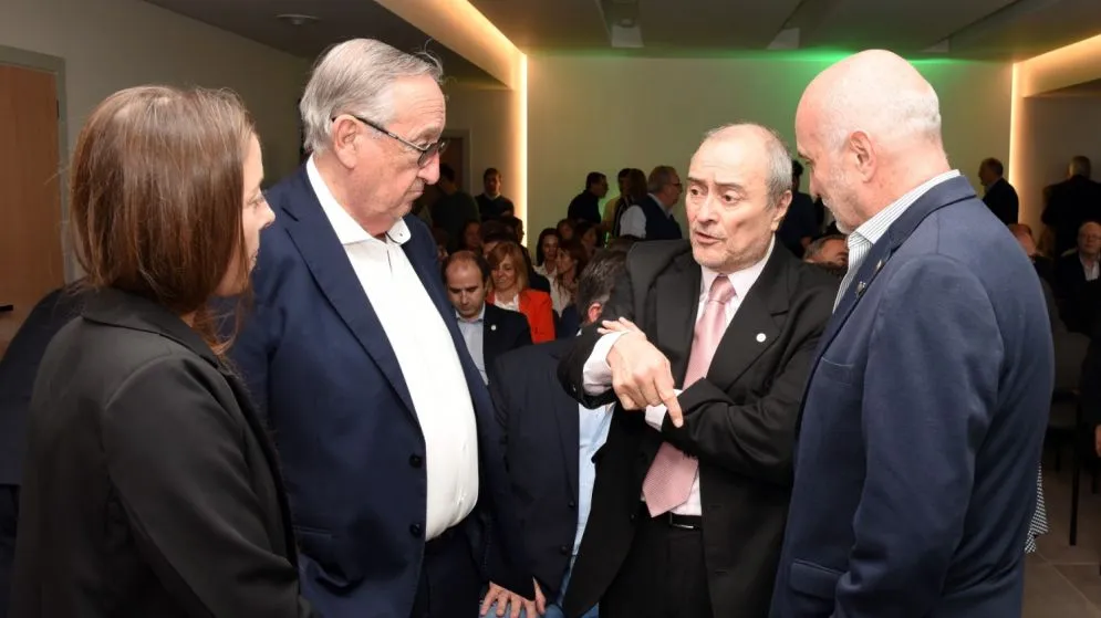 Lunghi participó de la inauguración de la nueva sede del CPCE en Tandil
