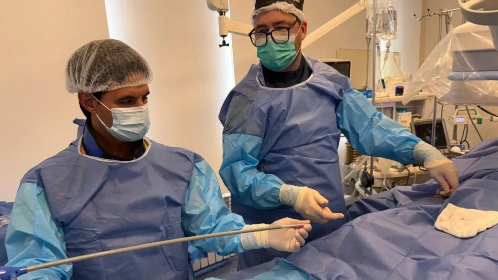 Se realizó una exitosa intervención cardiológica de alta complejidad en el Sanatorio Tandil