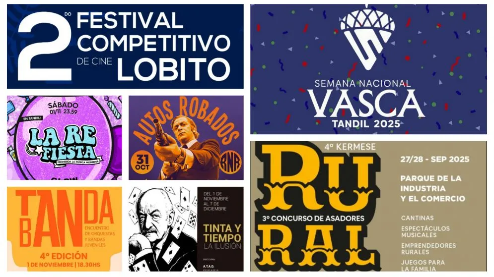 Tandil vive un fin de semana con cultura, música y tradición
