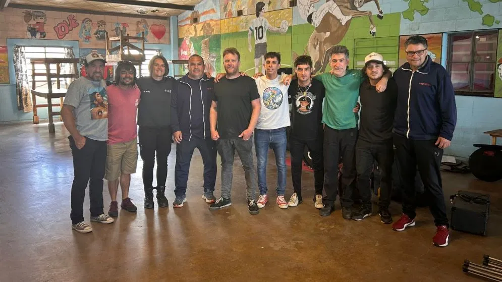 La Reventada llevó su rock a la Unidad Penal 37 de Barker