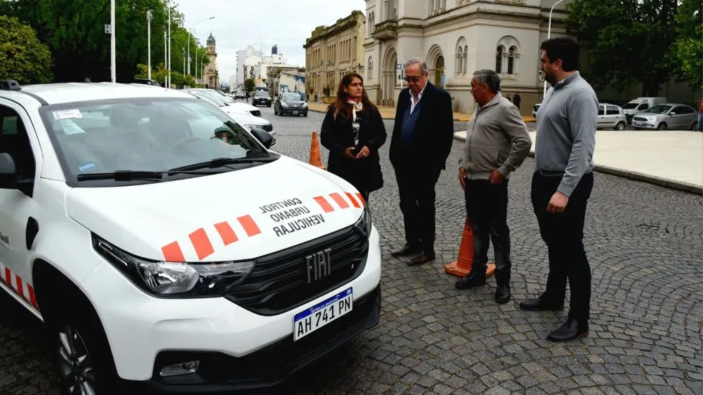 Se presentaron nuevos vehículos de la Dirección de Control Urbano Vehicular