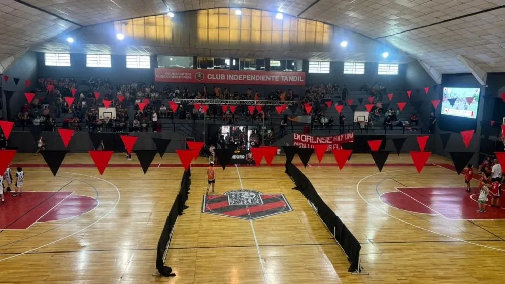 Comenzó el 20º Encuentro Nacional de Mini Básquet en el Club Independiente