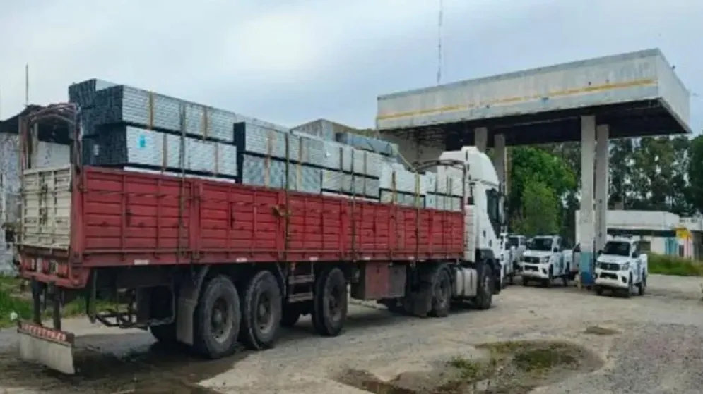 Recuperan una millonaria carga robada en un caso de "piratería del asfalto"