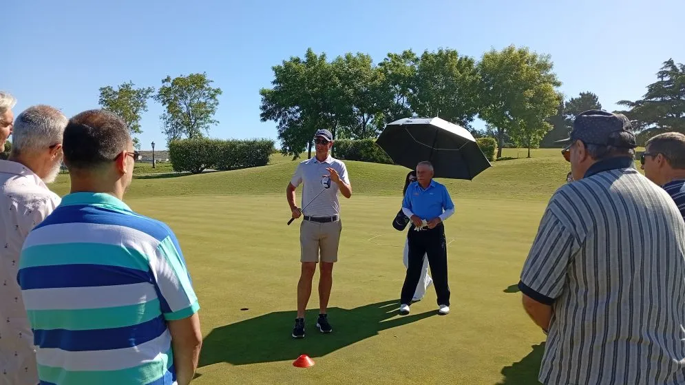 Con una clínica encabezada por el "Chino" Fernández, El Valle de Tandil Golf Club presenta su rediseño