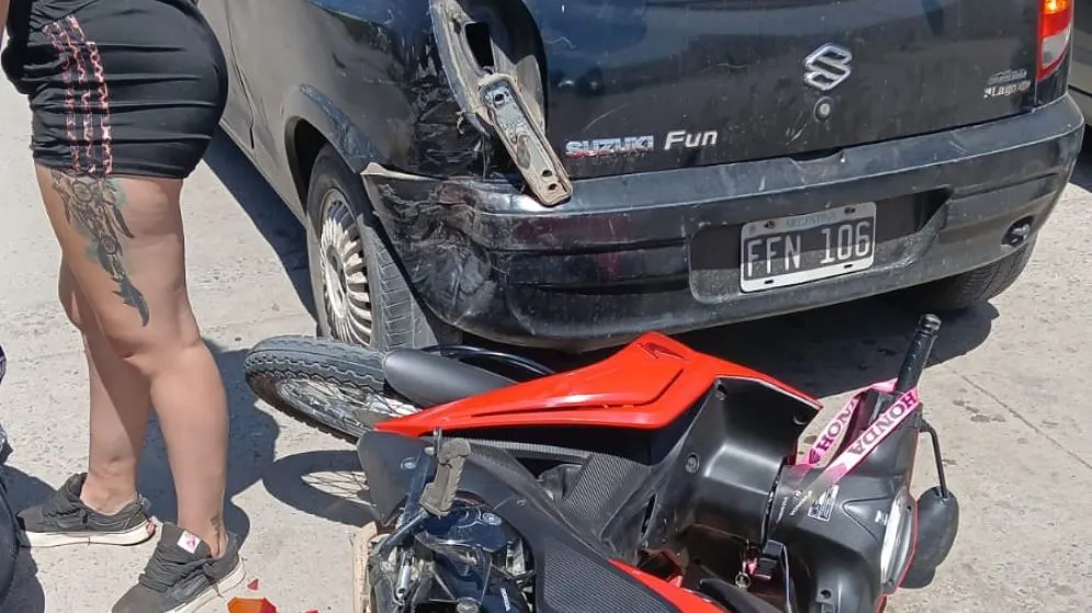 Una joven resultó herida tras un choque en Actis y Darragueira