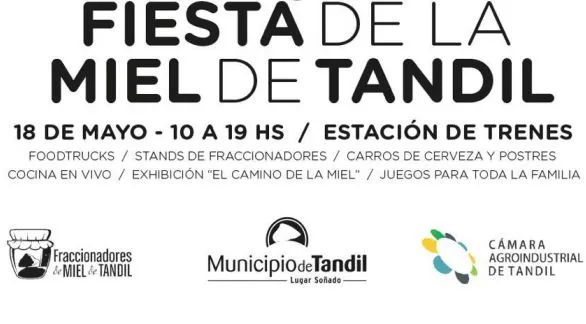 Llega a la Estación de Trenes la Primera Fiesta de la Miel de Tandil