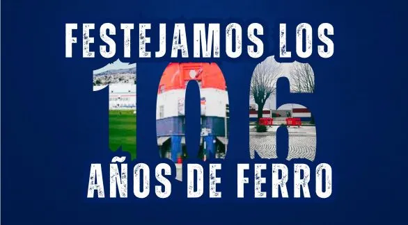 Ferro celebra sus 106 años con un gran festejo en el Polideportivo
