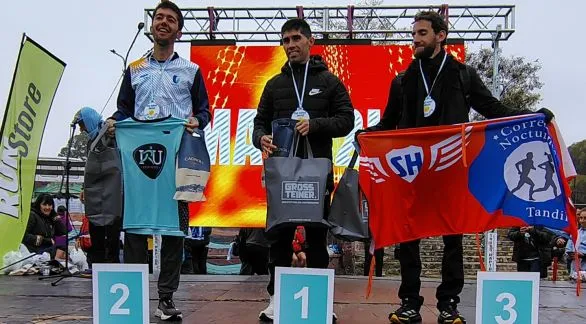 La 10K Maya debutó en Tandil con más de 300 corredores y espíritu patrio