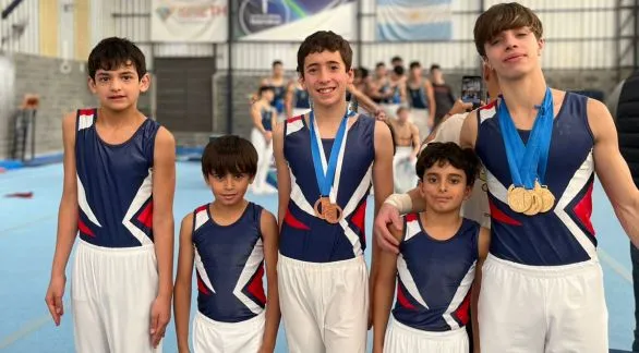 Destacada actuación de atletas de Ferro en el Provincial Federativo de Gimnasia Artística Masculina