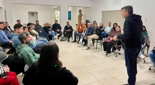 Encuentro en el PJ de Tandil en respaldo a la candidatura de Cristina Fernández de Kirchner
