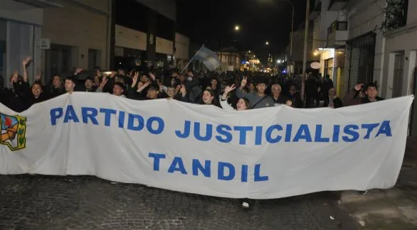 El peronismo tandilense repudió la detención de Cristina