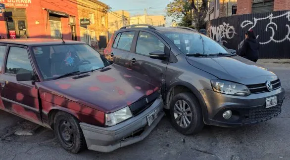 Chocaron dos vehículos en 9 de Julio y Pellegrini