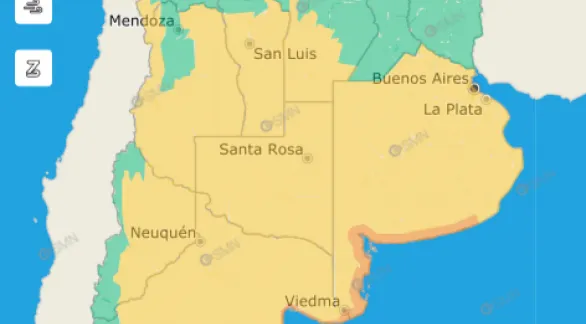 Alerta: Se anuncian vientos fuertes para Tandil y la zona