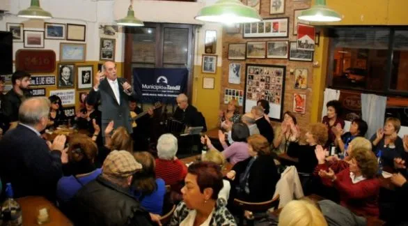 Antonino recibirá a la Tango por los Bares