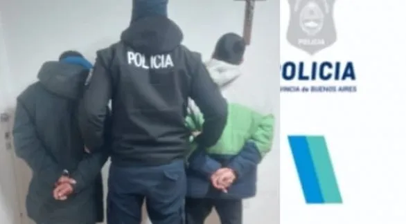 Dos jóvenes fueron aprehendidos tras cometer un robo con un martillo en plena vía pública