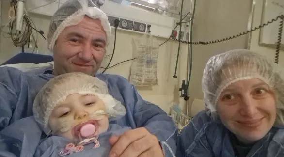 Juan Socobehere, papá de Inés, tras el trasplante: "Estamos muy felices, todo viene muy bien"