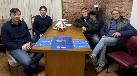 Federico Martínez: "La Liga Tandilense de Fútbol se suma a la campaña de Infancias Respetadas"
