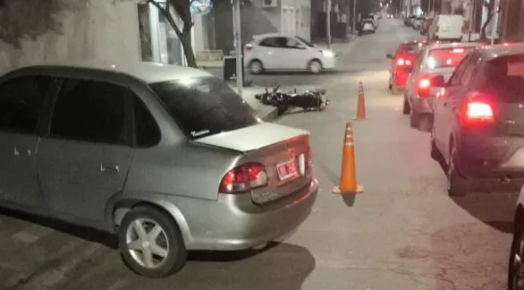 Choque en Arana y 9 de Julio: una mujer fue trasladada al hospital