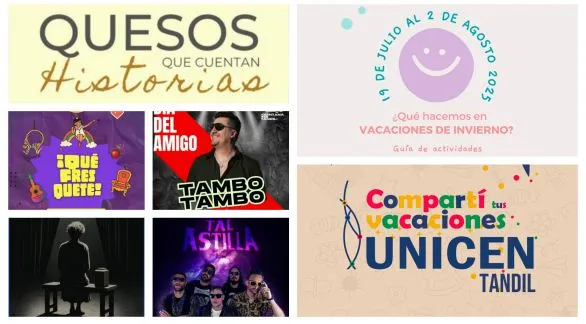 Propuestas culturales y recreativas del fin de semana en Tandil