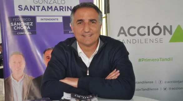 Santamarina encabeza la lista de concejales de La Libertad Avanza en Tandil