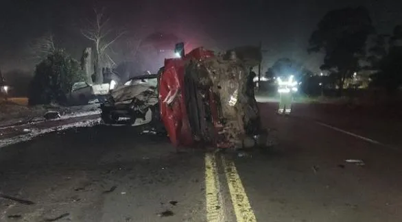 Un joven fallecido y tres heridos tras choque múltiple en la Ruta 226