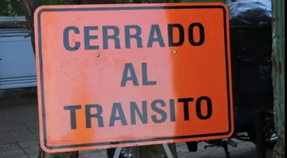 Este lunes se cortará el tránsito en una mano de av. Colón entre España y Garibaldi