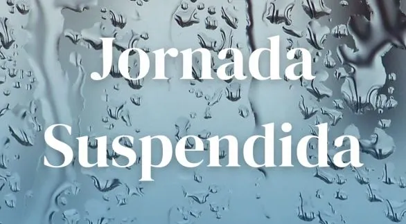 Se suspende la jornada del sábado del futbol local