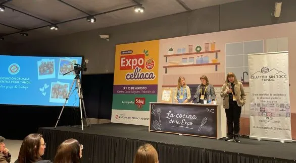 La filial Tandil de la Asociación Celíaca Argentina se presentó en la Expo Celíaca 2025