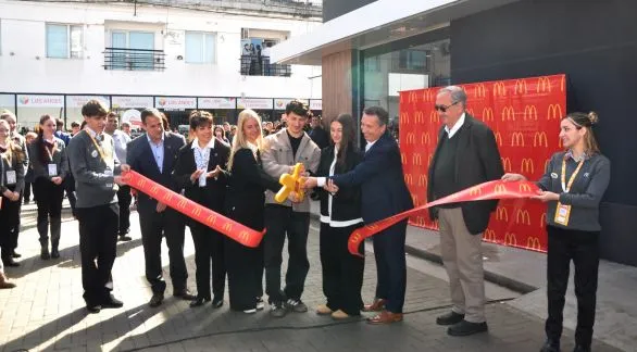 McDonald's abrió su primer local en Tandil