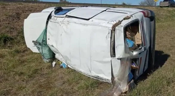 Tandilense fue embestido en el acceso a Sierras Bayas, pero no sufrió lesiones 