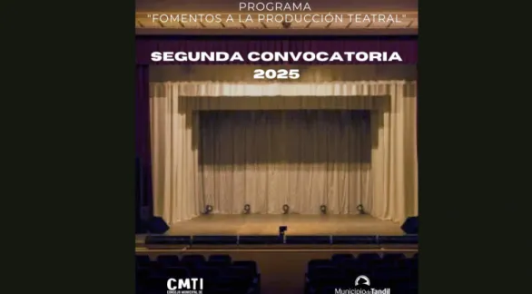 Segunda convocatoria del programa de fomento a la producción teatral
