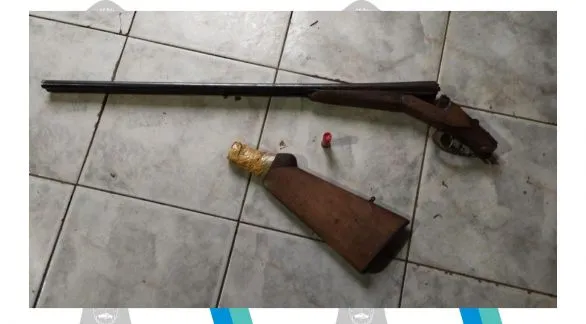 Secuestraron más de 11 kilos de marihuana y una escopeta en un allanamiento