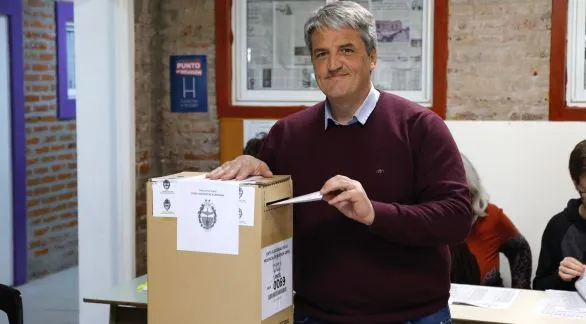 Votó Marcos Nicolini
