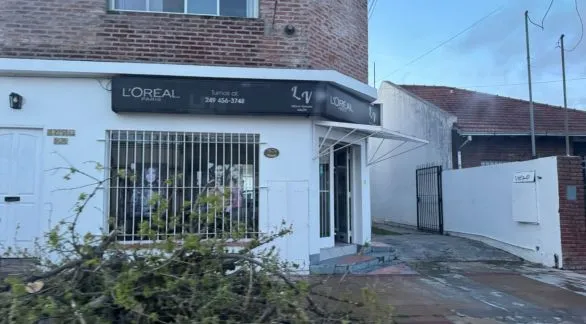 Principio de incendio en una peluquería de San Martín