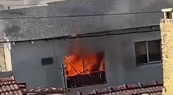 Importante incendio en una vivienda de calle Figueroa