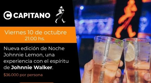 Capitano y una nueva experiencia Johnnie Walker