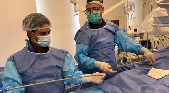 Se realizó una exitosa intervención cardiológica de alta complejidad en el Sanatorio Tandil