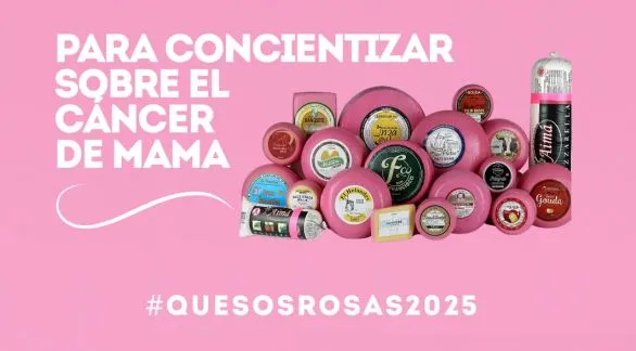 Declararon de interés social y sanitario la campaña "Quesos Rosas 2025"
