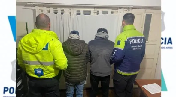 Detienen a dos sujetos tras robo en una quinta de la zona de Don Bosco