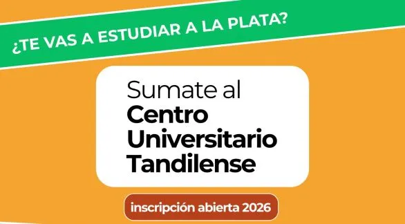 Comenzó la convocatoria municipal 2026 para el Centro Universitario Tandilense en La Plata