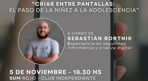 Una charla para acompañar a preadolescentes y adolescentes en la era digital