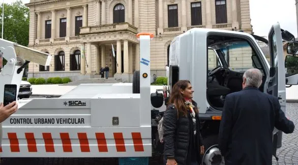 Se presentaron nuevos vehículos de la Dirección de Control Urbano Vehicular