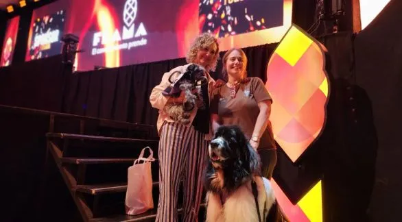 El programa de Terapia Asistida con Animales tuvo una presentación especial FLAMA 2025