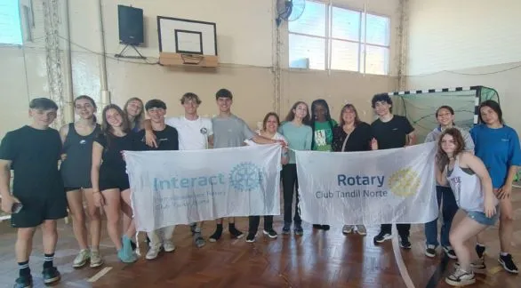 Interact Club Tandil Norte participó del campamento "Aprendiendo Unidos"
