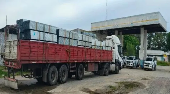 Recuperan una millonaria carga robada en un caso de "piratería del asfalto"