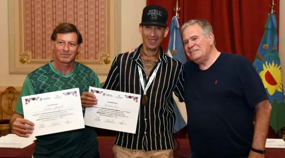 Se entregaron reconocimientos a los tandilenses que obtuvieron medallas 
