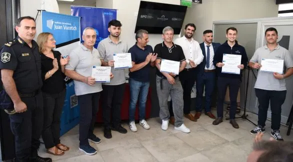 Personal de Protección Ciudadana completó cursos del Instituto Universitario Juan Vucetich