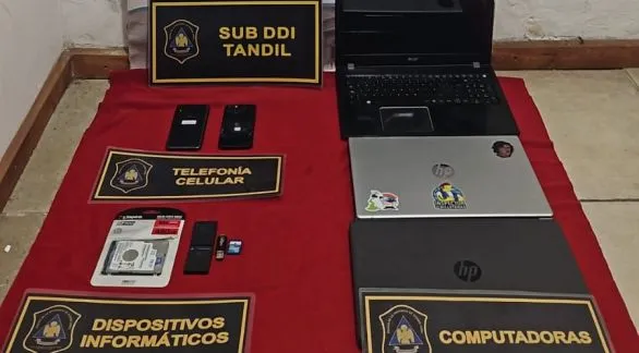 Realizan allanamiento por divulgación de material de pornografía infantil