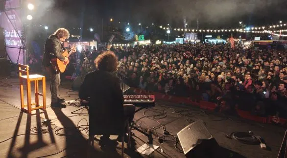 Una multitud vibró en la segunda jornada del Roca Rock con Iván Noble como invitado especial